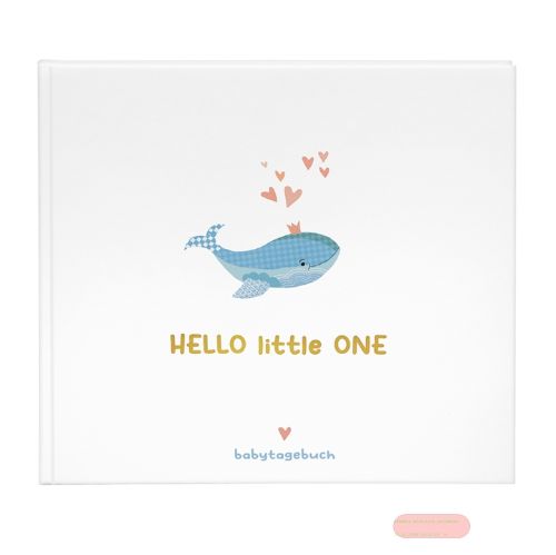 Bild von Babytagebuch mit 100 Seiten illustriert, 24,5x22,5cm, Little Splash