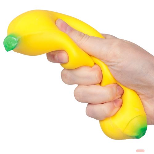 Bild von BANANA STRESS TOY, ca.18cm, im Display - VE 12