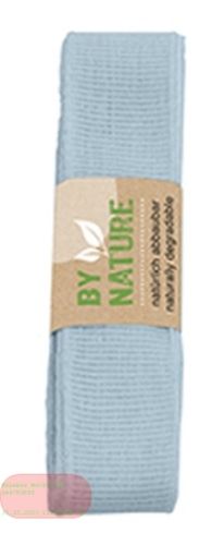 Bild von Band Baumwolle gewebt 25mm x 2m, Strängchen hellblau - VE 15