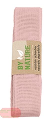 Bild von Band Baumwolle gewebt 25mm x 2m, Strängchen rosa - VE 15