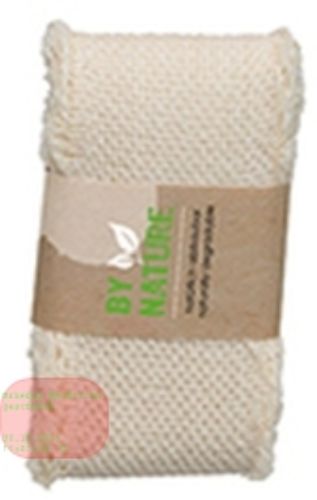 Bild von Band Baumwolle gewebt 55mm x 2m, Strängchen creme - VE 10