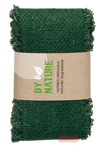 Bild von Band Baumwolle gewebt 55mm x 2m, Strängchen dunkelgrün - VE 10