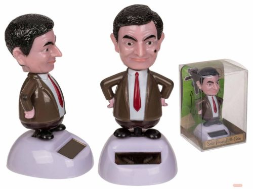 Bild von Bewegliche Kunststoff-Figur Mr.Bean, ca.11cm, mit Solarzelle - VE 8