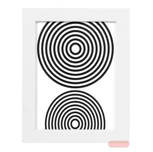 Bild von Bilderrahmen 15x20cm, MDF, Rio weiss - VE 6