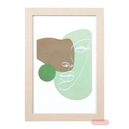 Bild von Bilderrahmen 20x30cm, MDF, Rio natur - VE 3