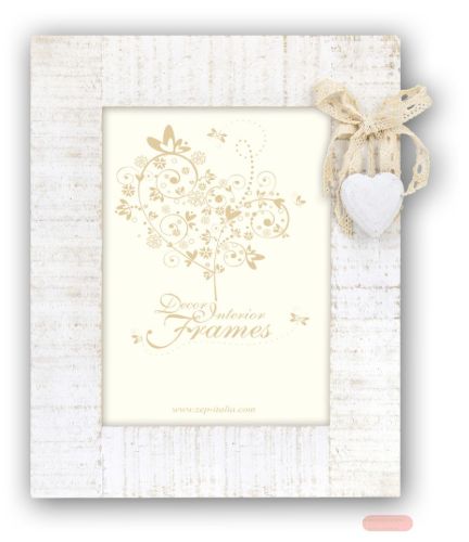 Bild von Bilderrahmen Herz Kati, Holz, für Foto 10x15cm,TZ7546 - VE 3