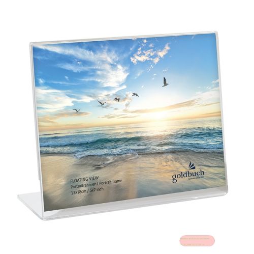 Bild von Bilderrahmen Acryl Bildformat 13x18cm, Floating View, im Display - VE 12