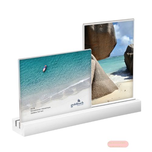 Bild von Bilderrahmen Acryl Bildformate 2x13x18cm, Solid white - VE 2
