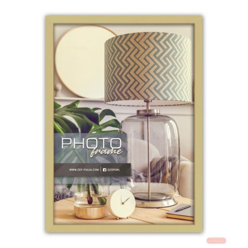 Bild von Bilderrahmen Alluminium John Gold für 1 Foto 30x40cm, AL38G5 - VE 2