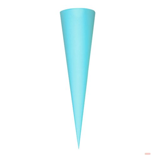 Bild von Bastelschultüte 70cm Rohling ohne Manschette in eisblau - VE 5