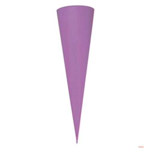 Bild von Bastelschultüte 70cm Rohling ohne Manschette in flieder - VE 5