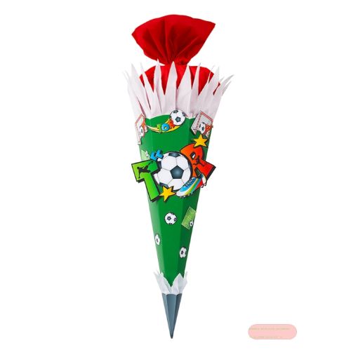 Bild von Bastelschultüten-Set aus Wellpappe, 70cm, 6 eckig, Tor - VE 3