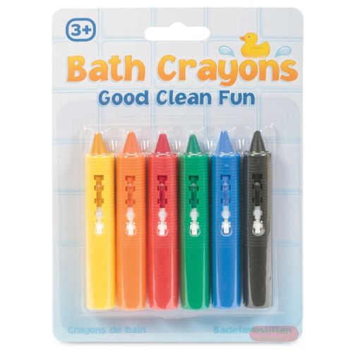 Bild von BATH CRAYONS, Badefarbstifte, 6er Set, Blisterverpackung - VE 12