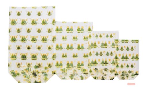 Bild von BÄUMCHEN, Klarsichtbeutel bedruckt, 9,5x16 cm (100er- Pack)- VE 1 (Pack)
