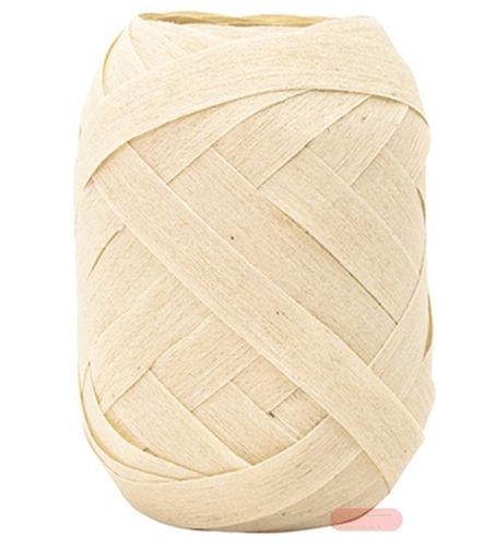 Bild von Baumwollband, 10mm x 12m, Eiknäuel creme - VE 6