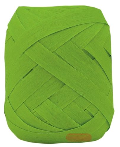 Bild von Baumwollband, 10mm x 12m, Eiknäuel hellgrün - VE 6