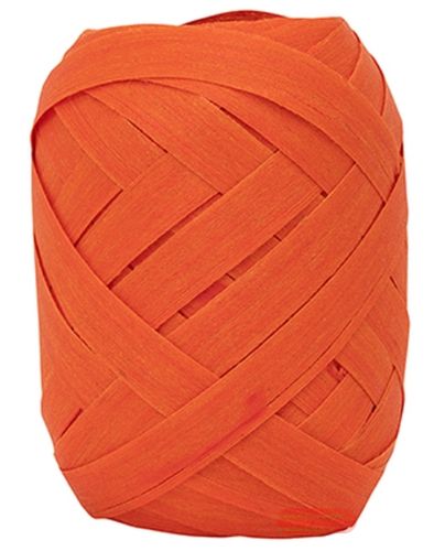 Bild von Baumwollband, 10mm x 12m, Eiknäuel orange - VE 6