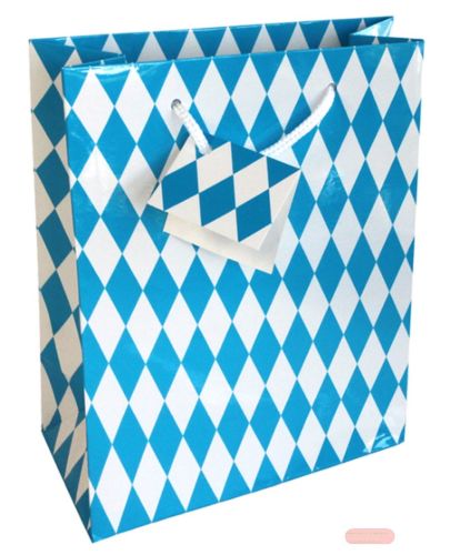 Bild von BAYERNRAUTE, Geschenktasche Lack glänzend, 18x21x8 cm - VE 8