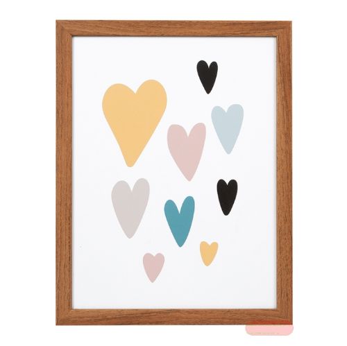 Bild von Bilderrahmen 30x40cm, MDF, Rio braun - VE 3