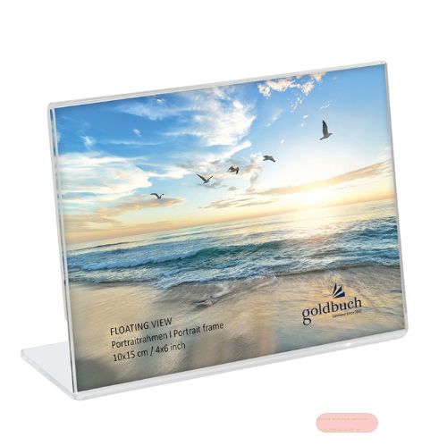 Bild von Bilderrahmen Acryl Bildformat 10x15cm, Floating View, im Display - VE 24