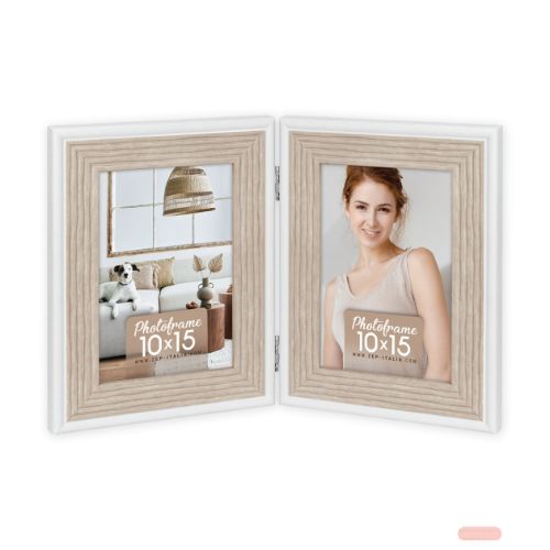 Bild von Bilderrahmen Augusta 2Q für 2 Fotos 10x15cm, HV246- VE 3