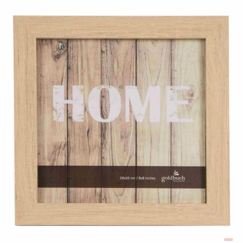 Bild von Bilderrahmen aus Holz, für 1 Foto 20x20cm, Dream, weiss - VE 6