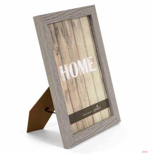 Bild von Bilderrahmen aus Holz, für 1 Foto 20x25cm, Dream, grau - VE 6