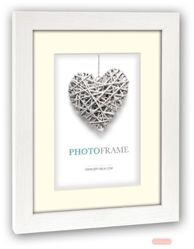Bild von Bilderrahmen aus Holz, für 1 Foto 7x10/10x15cm, Regent white, V32464 - VE 3