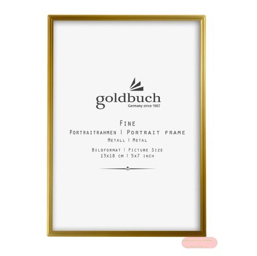 Bild von Bilderrahmen Fine Classic Bildformat 13x18cm, metall, gold - VE 2