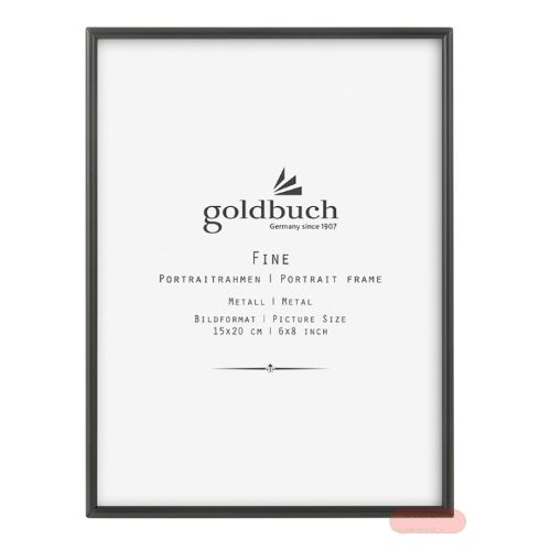 Bild von Bilderrahmen Fine Classic Bildformat 15x20cm, metall, anthrazit - VE 2