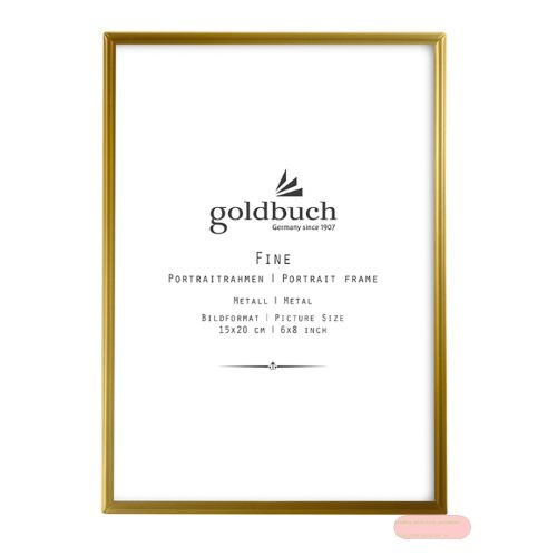 Bild von Bilderrahmen Fine Classic Bildformat 15x20cm, metall, gold - VE 2