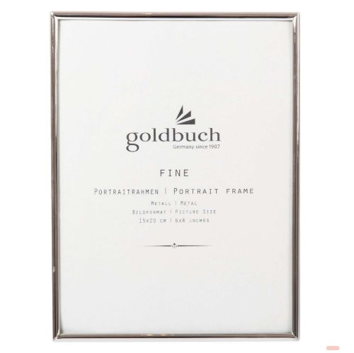 Bild von Bilderrahmen Fine Classic Bildformat 15x20cm, metall, silber - VE 2