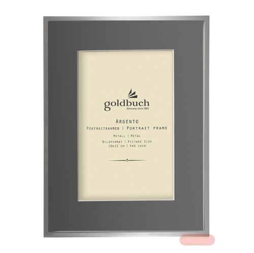Bild von Bilderrahmen Bildformat 10x15cm, metall, Argento - VE 2
