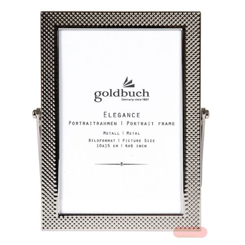 Bild von Bilderrahmen Bildformat 10x15cm, metall, Elegance silver - VE 2