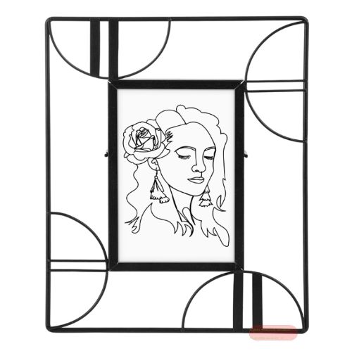 Bild von Bilderrahmen Bildformat 10x15cm, metall, Lorigo - VE 2