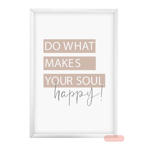 Bild von Bilderrahmen Foto 20x30cm, Kunststoff, Your Gallery Happy Soul