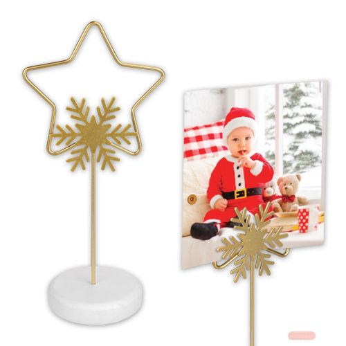 Bild von Bilderrahmen Fotoclip Metall/Holz Moritz 6 x18cm, VP372 - VE 3