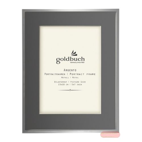 Bild von Bilderrahmen Bildformat 13x18cm, metall, Argento - VE 2