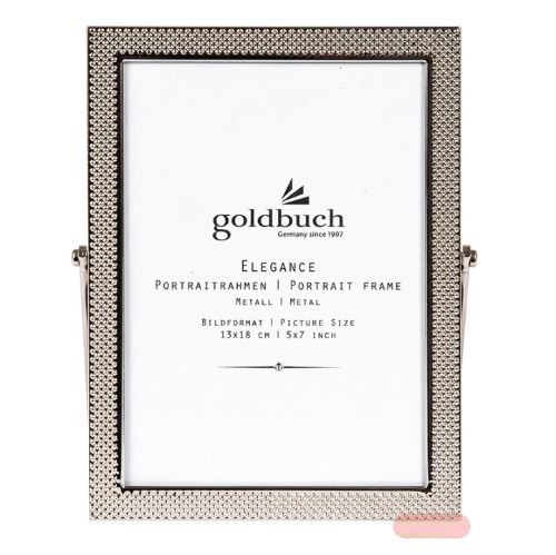 Bild von Bilderrahmen Bildformat 13x18cm, metall, Elegance silver - VE 2