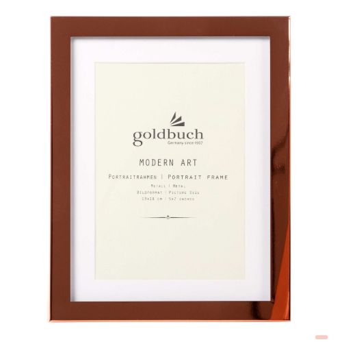 Bild von Bilderrahmen Bildformat 13x18cm, metall, Modern Art, bronze - VE 2