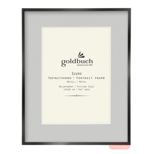 Bild von Bilderrahmen Bildformat 13x18cm, metall, Scuro - VE 2