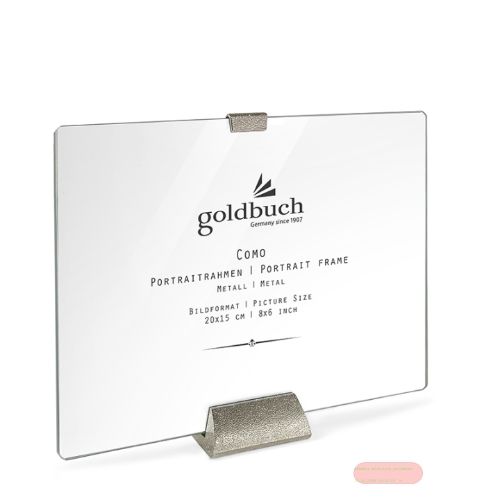 Bild von Bilderrahmen Bildformat 15x20cm, metall, Como - VE 2