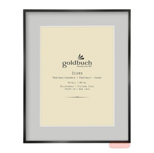 Bild von Bilderrahmen Bildformat 15x20cm, metall, Scuro