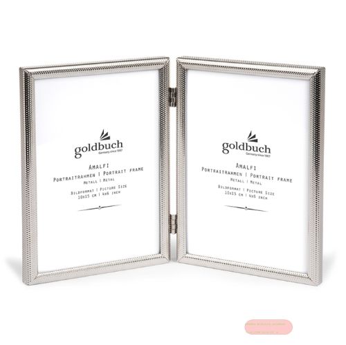 Bild von Bilderrahmen Bildformate  2x10x15cm, metall, Amalfi silver - VE 2