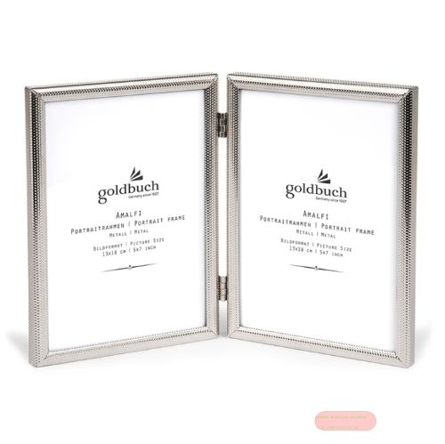 Bild von Bilderrahmen Bildformate  2x13x18cm, metall, Amalfi silver - VE 2