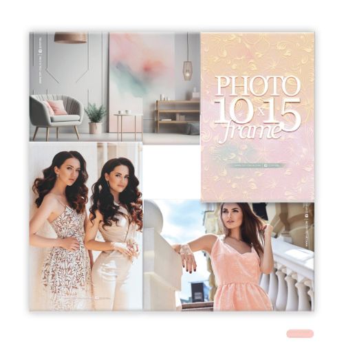 Bild von Bilderrahmen Clay acryl, 4x10x15 (25x25), AP872 - VE 2