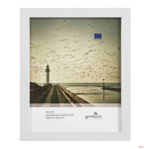 Bild von Bilderrahmen für 1 Foto Bildformat 20x25cm, MDF, Talinn weiss - VE 3
