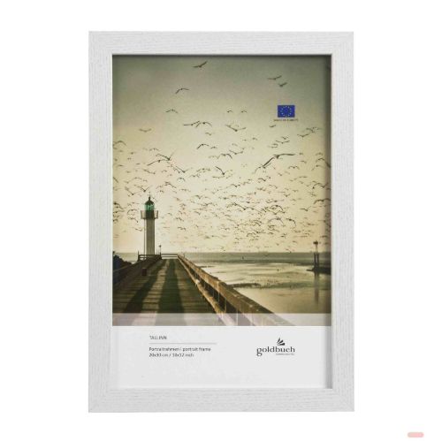 Bild von Bilderrahmen für 1 Foto Bildformat 20x30cm, MDF, Talinn weiss - VE 3