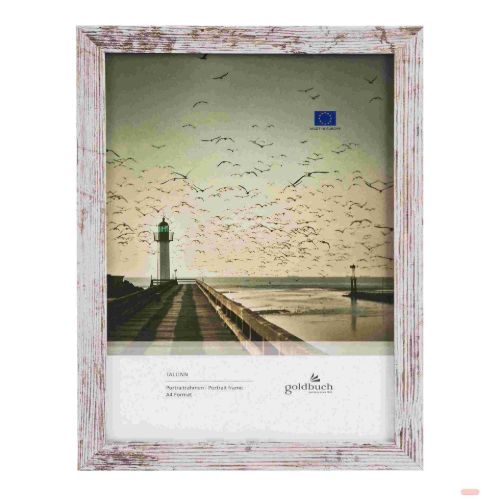Bild von Bilderrahmen für 1 Foto Bildformat A4, MDF, Talinn vintage - VE 3