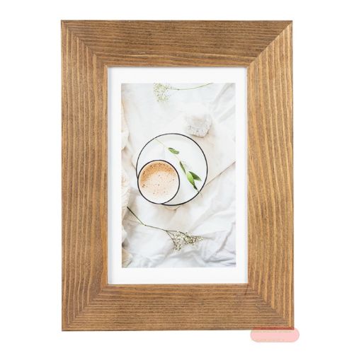 Bild von Bilderrahmen für Bildformat 10x15cm, MDF, Mantua walnut - VE 3